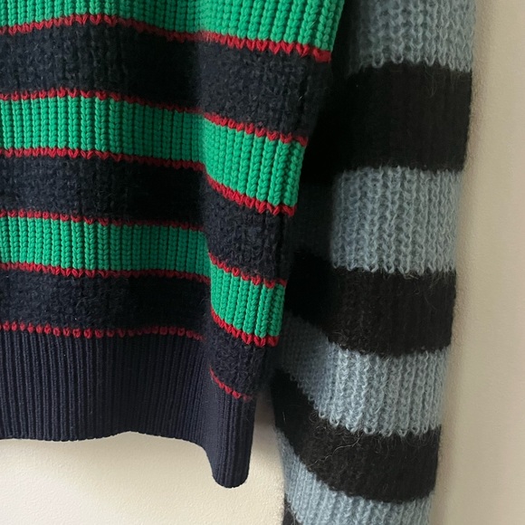 Kenzo Striped Mock Neck Sweater - Picture 4 of 8